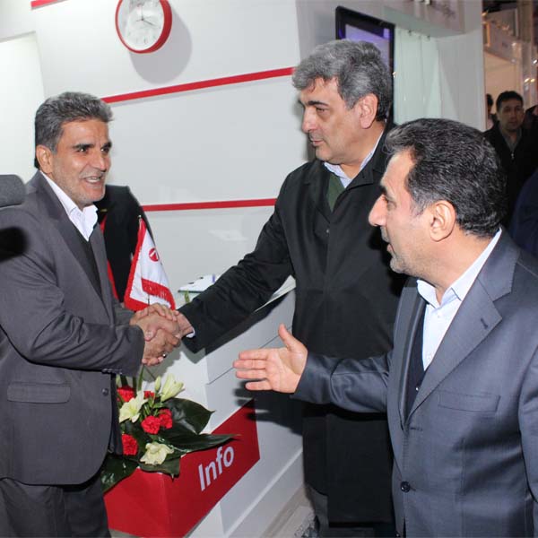 بازدید جناب آقای دکتر خادمی معاون محترم وزیر راه و شهرسازی از غرفه شرکت مهندسین مشاور آسا تجهیز پاد