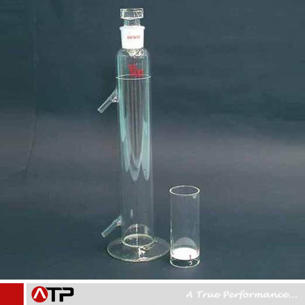 استوانه مدرج با درپوش و تیوب های جانبی (مزور پایداری) مدل 02.075.01 استوانه مدرج با درپوش و تیوب های جانبی (مزور پایداری) مدل 02.075.01