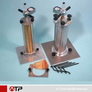 دستگاه تعیین دانسیته خاک در محل به روش بالون لاستیکی